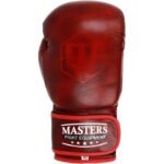 MASTERS BURGUNDY RUBY RBT-BR-LX 10 oz Boxing Gloves - Image 2
