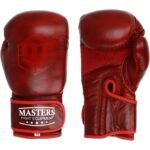 MASTERS BURGUNDY RUBY RBT-BR-LX 10 oz Boxing Gloves