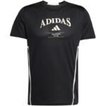 Mens adidas Designed for Training Legacy Heritage Tee Black KA5284 - Image 2