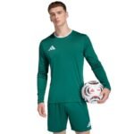 Mens adidas Entrada 26 Long Sleeve Jersey green KF5846
