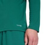 Mens adidas Entrada 26 Long Sleeve Jersey green KF5846 - Image 6