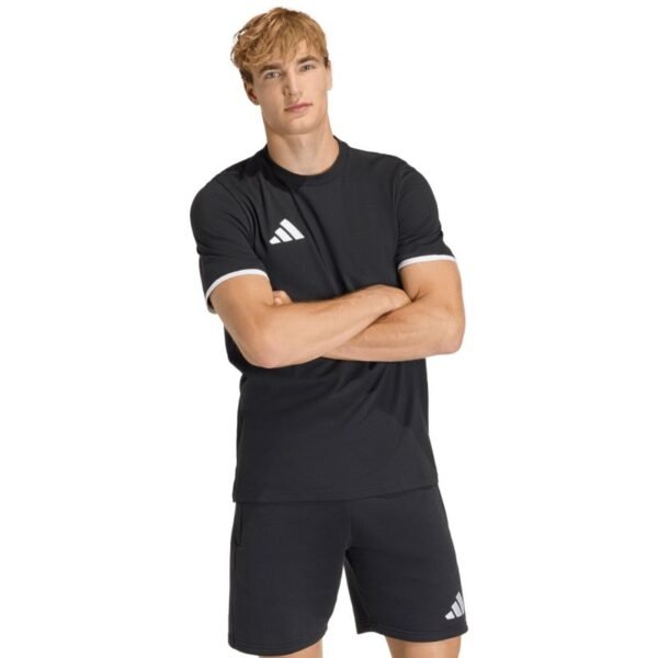 Mens adidas Entrada 26 Tee black JZ6675