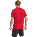 Mens adidas Entrada 26 Tee red JZ6676 - Image 3