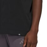 Mens adidas Summer Heat Graphic T-shirt black KC9244 - Image 5