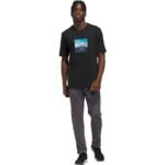 Mens adidas Summer Heat Graphic T-shirt black KC9244 - Image 6