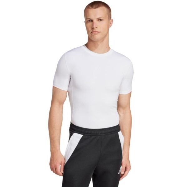 Mens adidas Techfit Short Sleeve Tee white JP4675