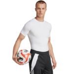 Mens adidas Techfit Short Sleeve Tee white JP4675 - Image 6