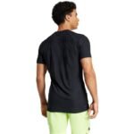 Mens adidas Tennis Climacool+ AirChill FreeLift Tee black JF8459 - Image 3