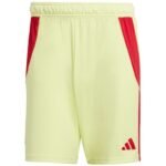 Mens adidas Tiro 24 shorts yellow and red JI6090 - Image 2