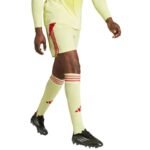 Mens adidas Tiro 24 shorts yellow and red JI6090 - Image 4