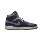 Mens Air Jordan 1 Mid SE Craft Obsidian Shoes - DR8868-400