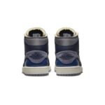 Mens Air Jordan 1 Mid SE Craft Obsidian Shoes - DR8868-400 - Image 3