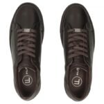 Mens brown leather sneakers Filippo MP8274 - Image 6