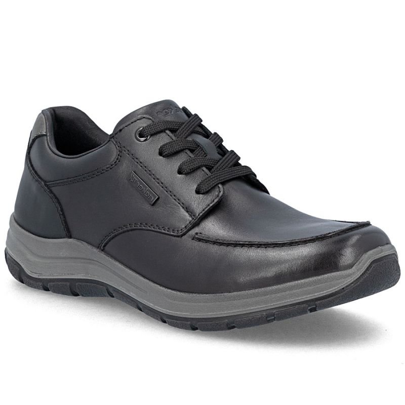 lupin-wear-ca-men-s-comfortable-leather-shoes-width-h-black-rieker-03607-24-3298996 Mens comfortable leather shoes, width H, black, Rieker 03607-24 - Image 1