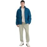 Mens down jacket 4F M0707 dark navy blue 4FRAW25TDJAM0707 30S - Image 8