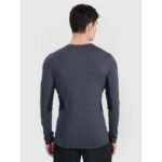 Mens quick-drying training longsleeve 4F 4FWMM00TFLOM507-22M - Image 5