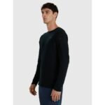 Mens quick-drying trekking longsleeve with merino wool 4F 4FWAW25TFLOM430-20S - Image 2