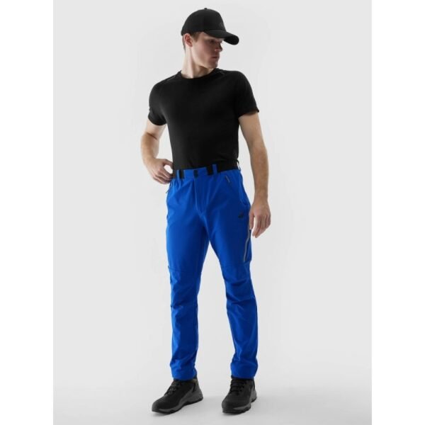 Mens quick-drying trekking trousers 4F 4FWSS24TFTRM482-36S