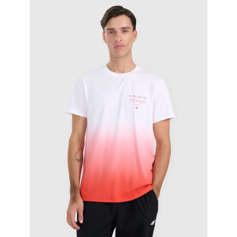 lupin-wear-ca-men-s-regular-printed-t-shirt-4f-4fraw25ttshm3226-62s-1826380 Mens regular printed T-shirt 4F 4FRAW25TTSHM3226-62S - Image 1
