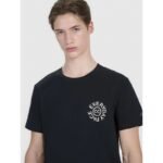 Mens regular printed T-shirt 4F 4FWSS25TTSHM1980-20S - Image 2