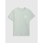 Mens regular printed T-shirt 4F 4FWSS25TTSHM1980-47S - Image 6