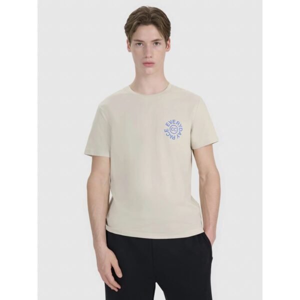 Mens regular printed T-shirt 4F 4FWSS25TTSHM1980-83S