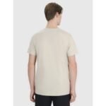 Mens regular printed T-shirt 4F 4FWSS25TTSHM1980-83S - Image 3