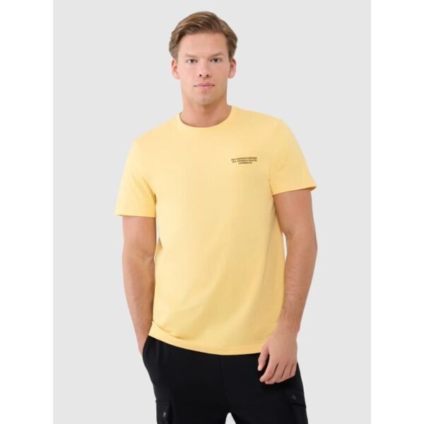 Mens regular T-shirt with print 4F 4FWSS25TTSHM1974- 4F 4FWSS25TTSHM1974-71S