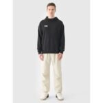 Mens sweatshirt with hood, open, 4F 4FRAW24TSWSM2072-20S - Image 5