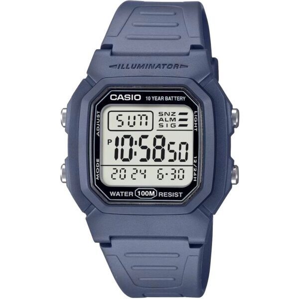 Mens Watch CASIO W-800H-2AVDF + BOX