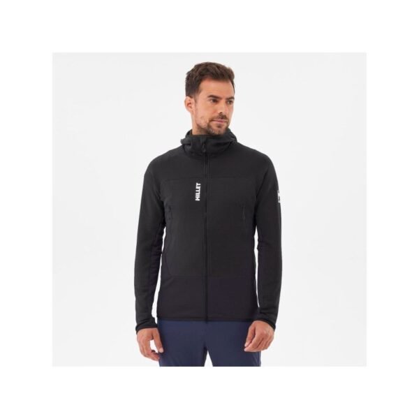 MILLET M Fusion Grid Hoodie Jacket Black