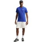 Nike Club Tee Mens T-Shirt Blue AR4997 417 - Image 6