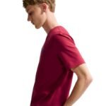 Nike Club Tee Mens T-Shirt Red AR4997 608 - Image 4
