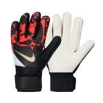 Nike Match Goalkeeper Kids Goalkeeper Gloves Black and Red HQ0258 011