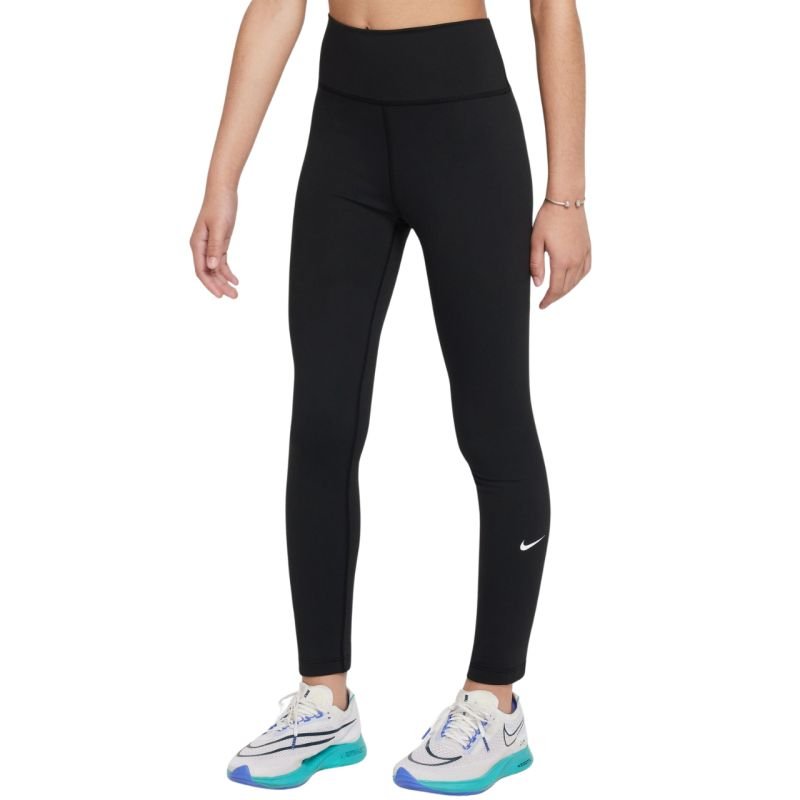 lupin-wear-ca-nike-one-kids-leggings-black-fz5605-010-3277751 Nike One Kids Leggings Black FZ5605 010 - Image 1