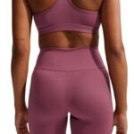 Nike One Womens Shorts Pink IO0809 654 - Image 4