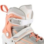 NILS Extreme NH18190 2in1 inline skates, white and pink, size S (29-33), with replaceable hockey blade - Image 8