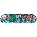 OCOTOPUS BLUE WOODEN SKATEBOARD BEST SPORTING - Image 3