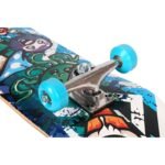 OCOTOPUS BLUE WOODEN SKATEBOARD BEST SPORTING - Image 4