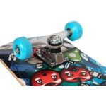 OCOTOPUS BLUE WOODEN SKATEBOARD BEST SPORTING - Image 5