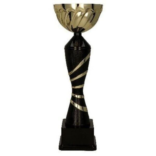ORAR BK gold and black metal cup