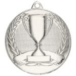 Overall silver medal with cup - Image 2