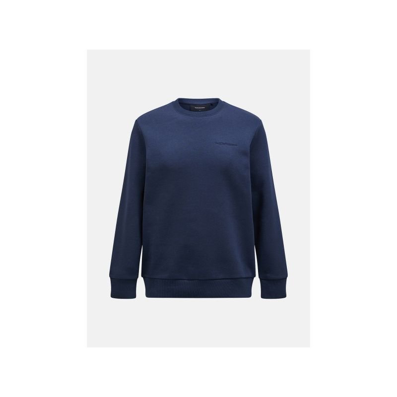 lupin-wear-ca-peak-performance-m-original-small-logo-cre-sweatshirt-blue-3037674 Peak Performance M Original Small Logo Cre sweatshirt blue - Image 1