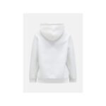 Peak Performance W Original Small Logo Hoo Sweatshirt White - Image 4