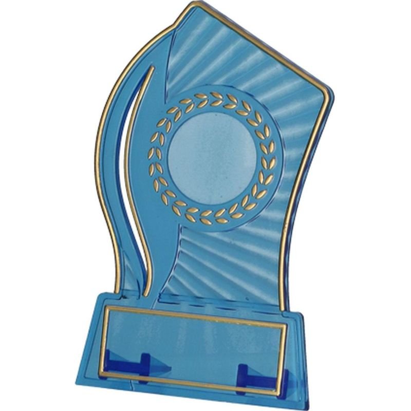 lupin-wear-ca-plastic-trophy-transparent-gold-with-space-for-a-25mm-sticker-and-a-47mmx14mm-tm-plaque-1841886 Plastic trophy - transparent - gold with space for a 25mm sticker and a 47mmX14mm TM plaque - Image 1