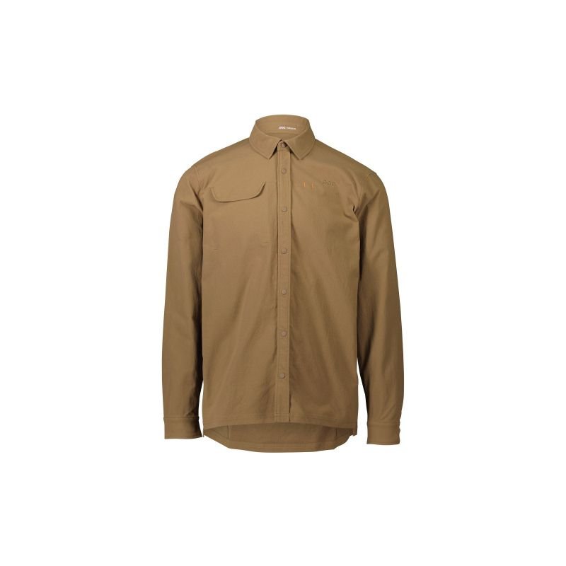 lupin-wear-ca-poc-rouse-shirt-brown-3037629 POC Rouse Shirt Brown - Image 1