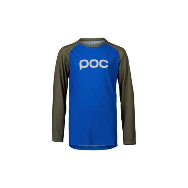 POC Ys Essential MTB LS Jersey Blue Green