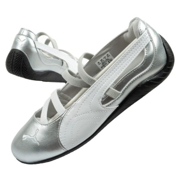 Puma womens sports shoes Speedcat Ballet silver ballet flats fashionable