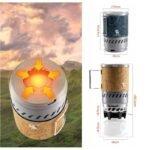 Qunature gas stove with black 600ml cup - Image 2