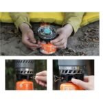 Qunature gas stove with black 600ml cup - Image 3
